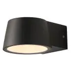 D'Lite Wandleuchte Lira Schwarz 7W 600lm 830 Warmweiß | IP54
